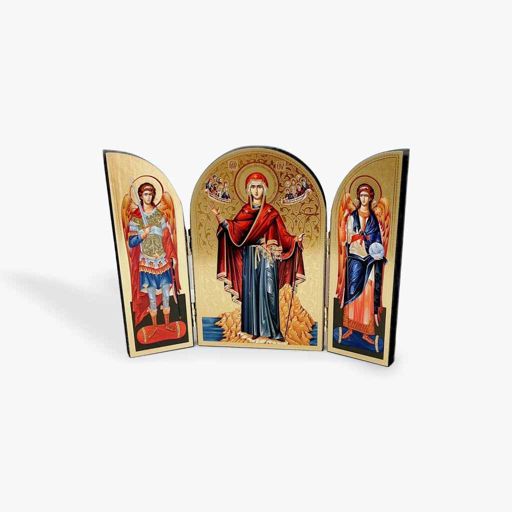 Oval Triptych