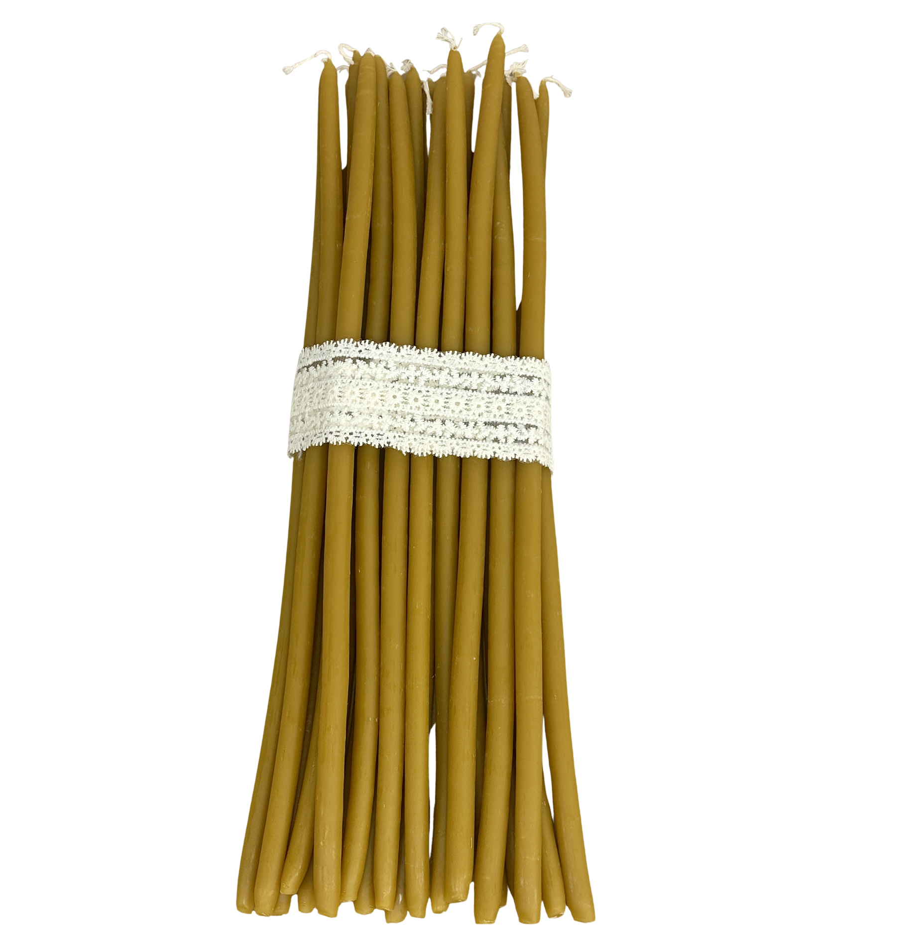 BEESWAX CANDLES - 43cm (Set of 15) T20