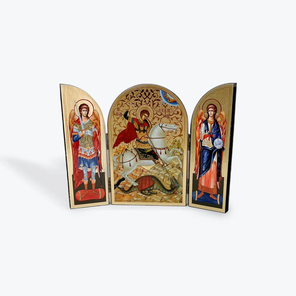 Oval Triptych