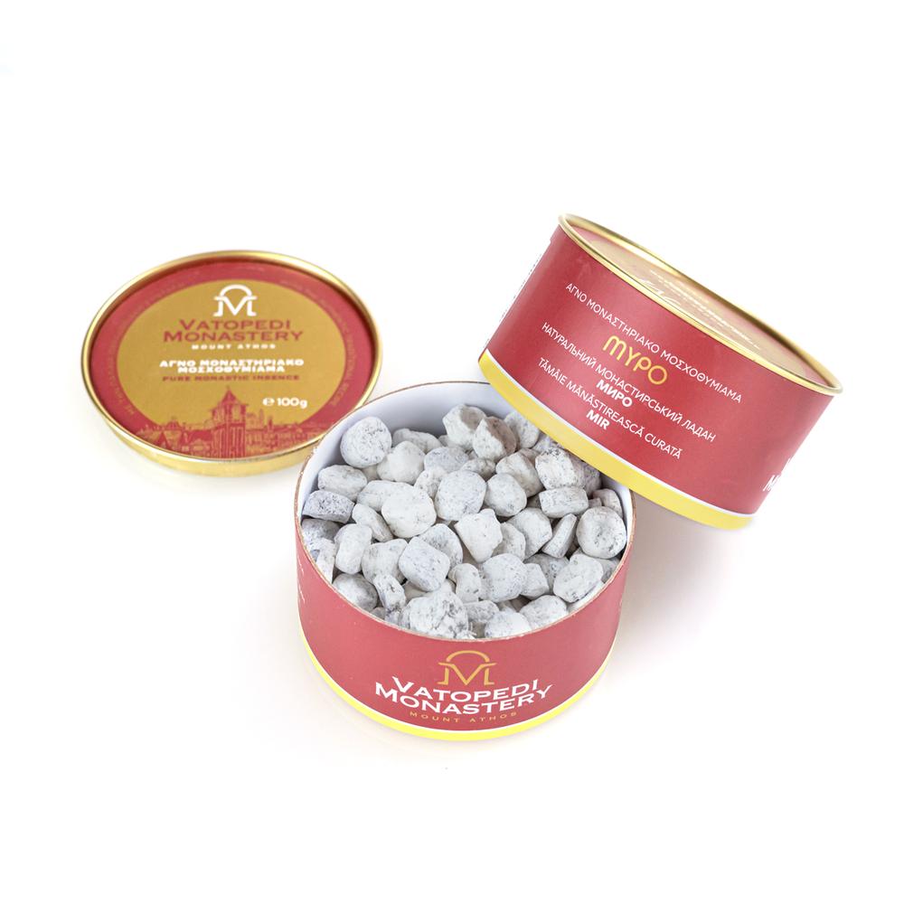 Pure Monastic Incense from Mount Athos with the Authentic Traditional Recipe 100g