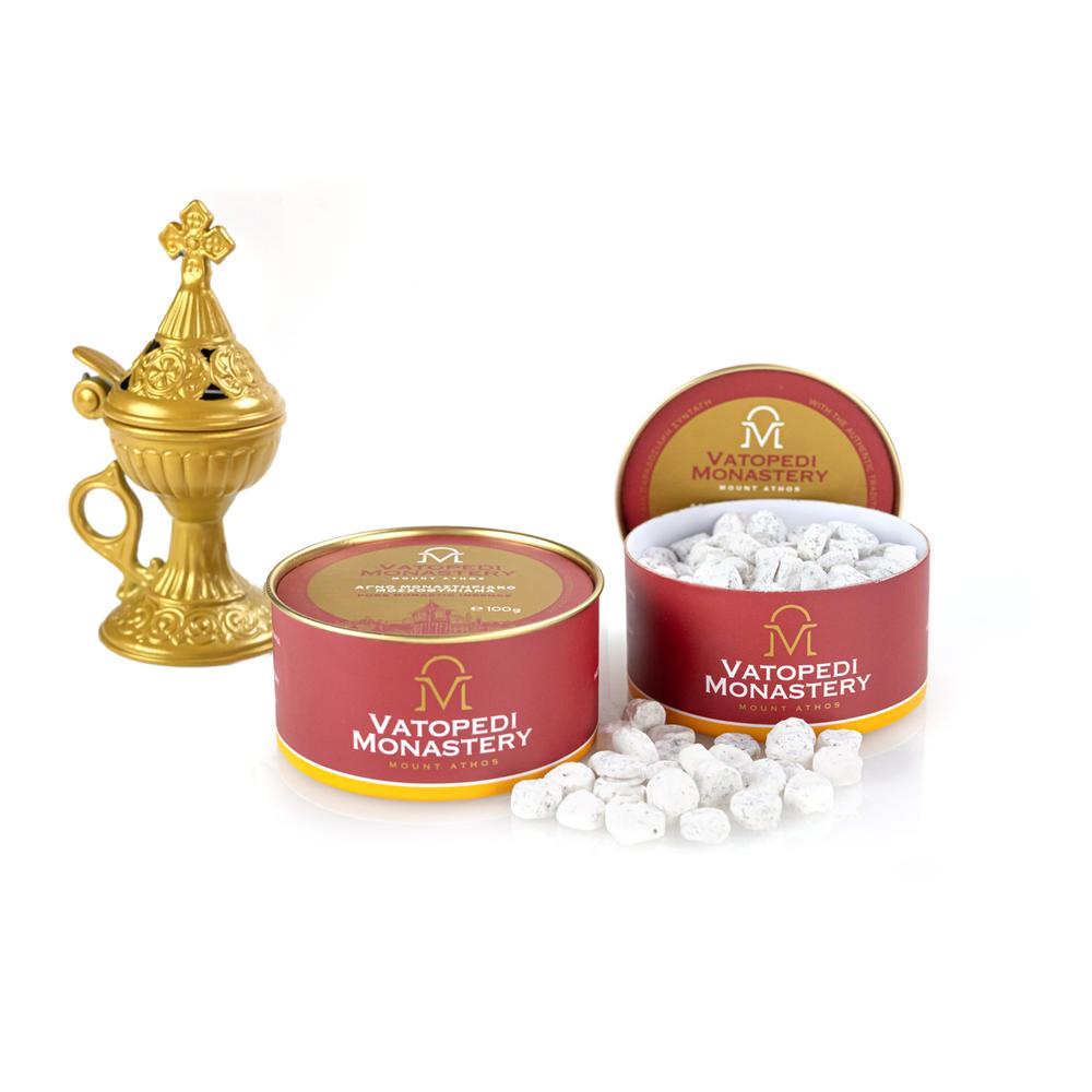 Pure Monastic Incense from Mount Athos with the Authentic Traditional Recipe 100g