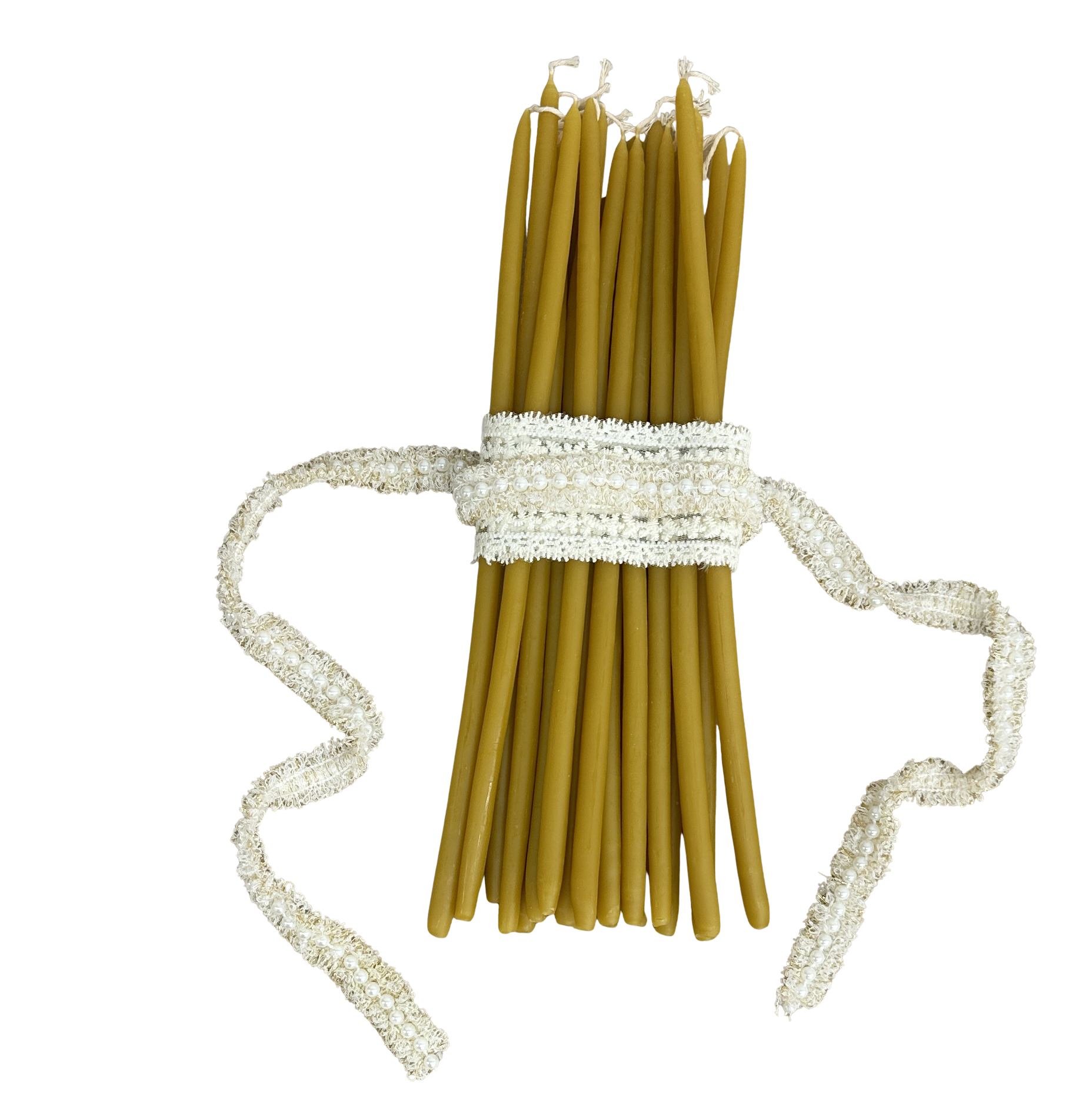 BEESWAX CANDLES - 33cm (Set of 10) T50