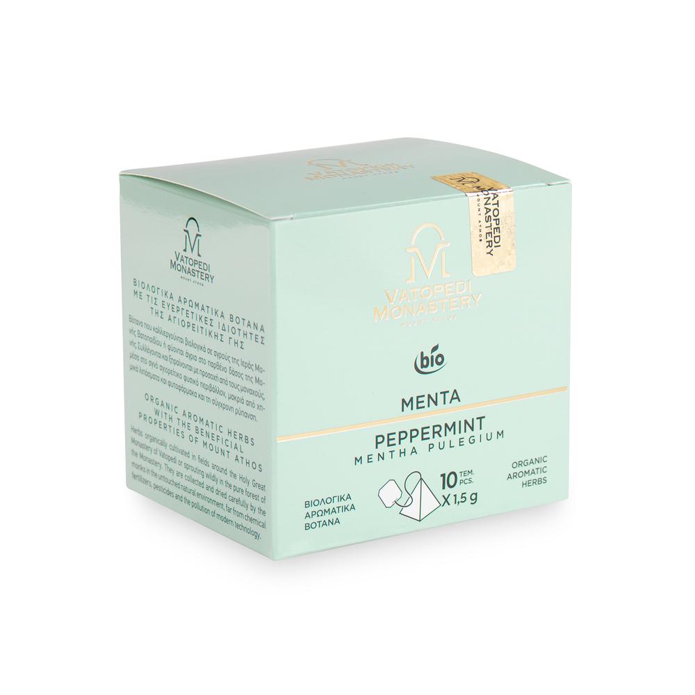 Organic Peppermint Tea with Aromatic Organic Herbs from Mount Athos (Mentha Pulegium) 15g