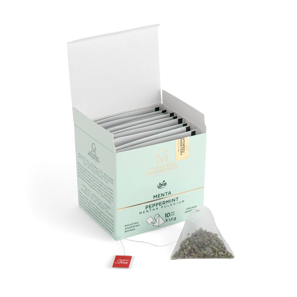 Organic Peppermint Tea with Aromatic Organic Herbs from Mount Athos (Mentha Pulegium) 15g