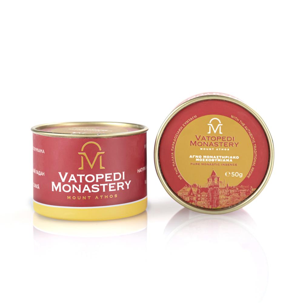Pure Monastic Incense from Mount Athos with the Authentic Traditional Recipe 12 x 50g (Variety of 12 Scents)