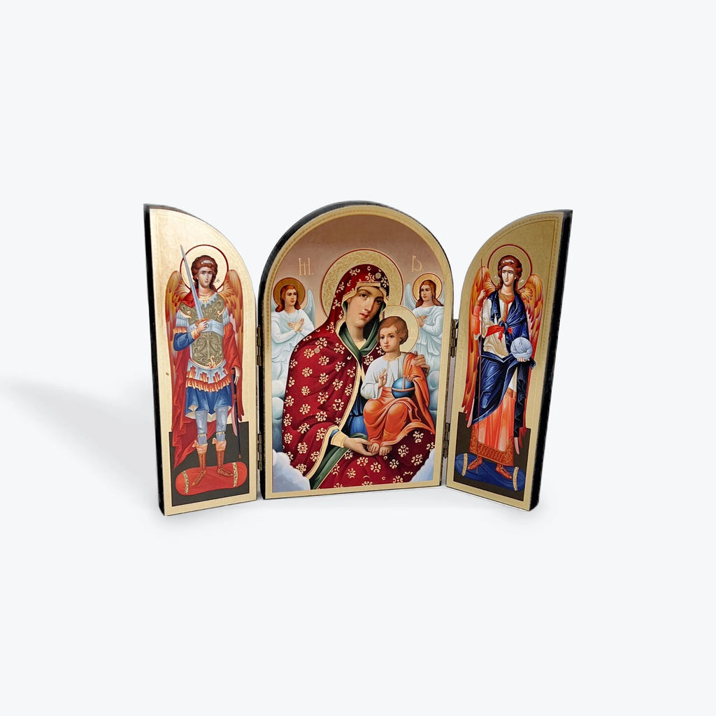 Oval Triptych