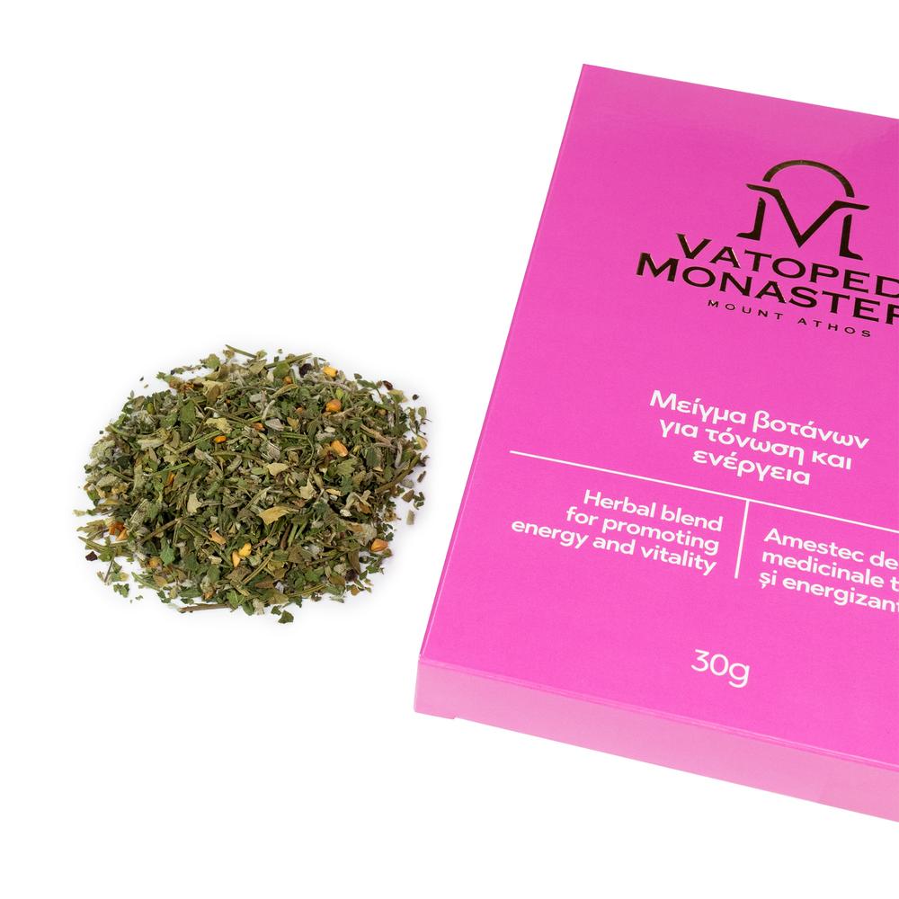 Herbal Blend for Promoting Energy and Vitality from Mount Athos 30g