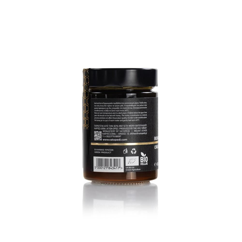 Organic Monastic Chestnut Honey from Mount Athos, 450g