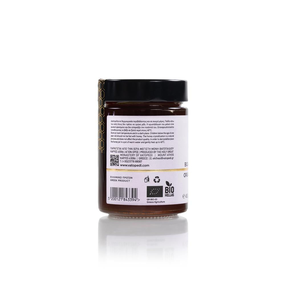 Organic Monastic Heather Honey from Mount Athos, 450g