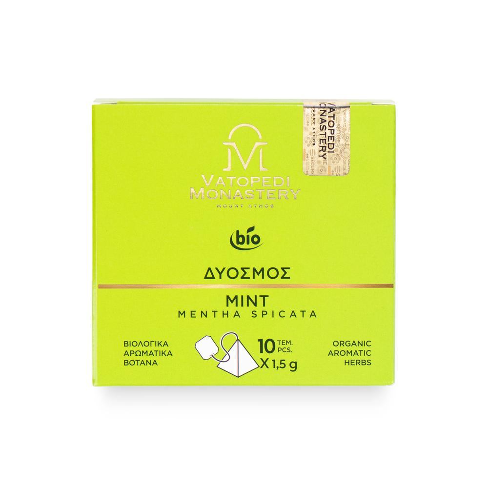Organic Mint Tea with Aromatic Organic Herbs from Mount Athos (Mentha Spicata) 15g