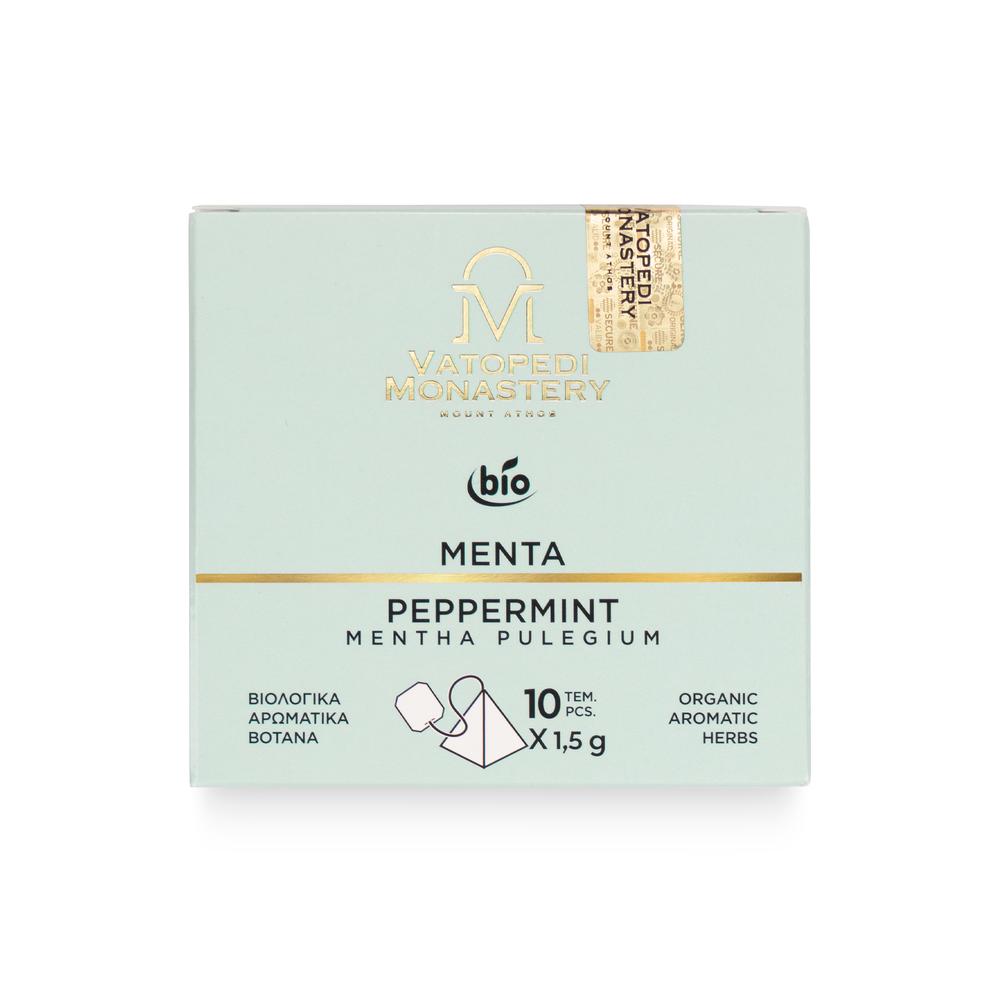 Organic Peppermint Tea with Aromatic Organic Herbs from Mount Athos (Mentha Pulegium) 15g