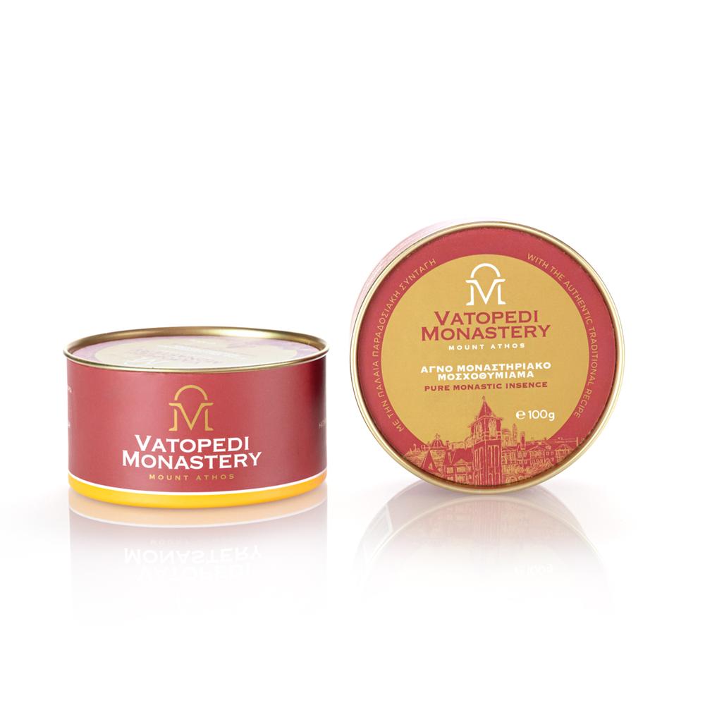 Pure Monastic Incense from Mount Athos with the Authentic Traditional Recipe 100g