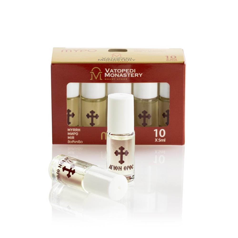 Pure Monastic Myrrh with Athonite Blossoms Scent from Mount Athos