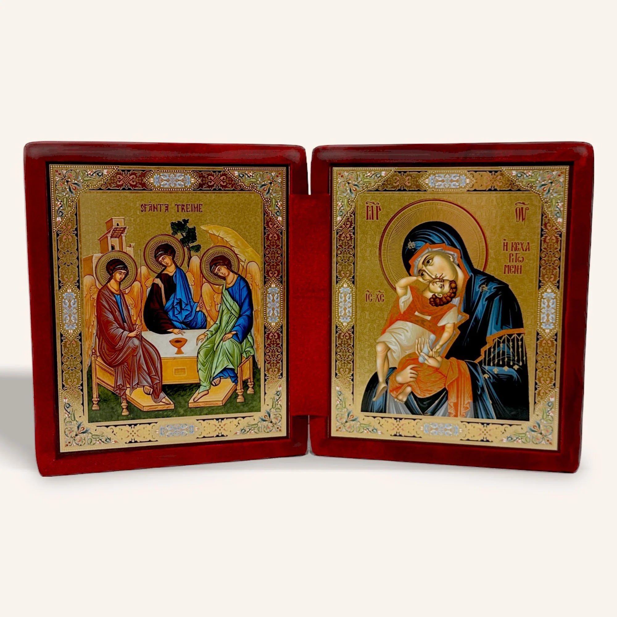The Holy Trinity and the Virgin Mary with the Christ Child