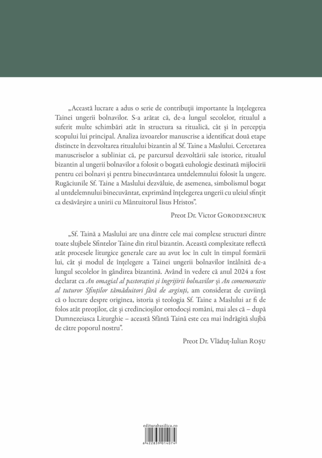 Sfânta Taină a Maslului. Istorie și semnificație teologică