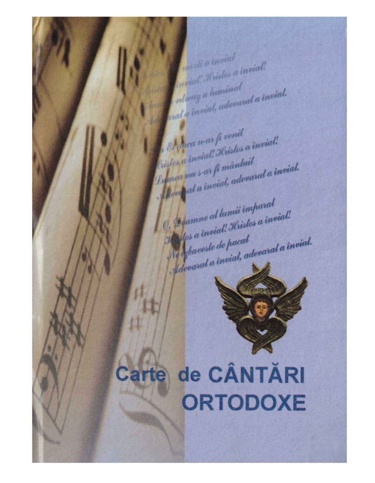 Carte de CÂNTĂRI ORTODOXE - CARTONATĂ