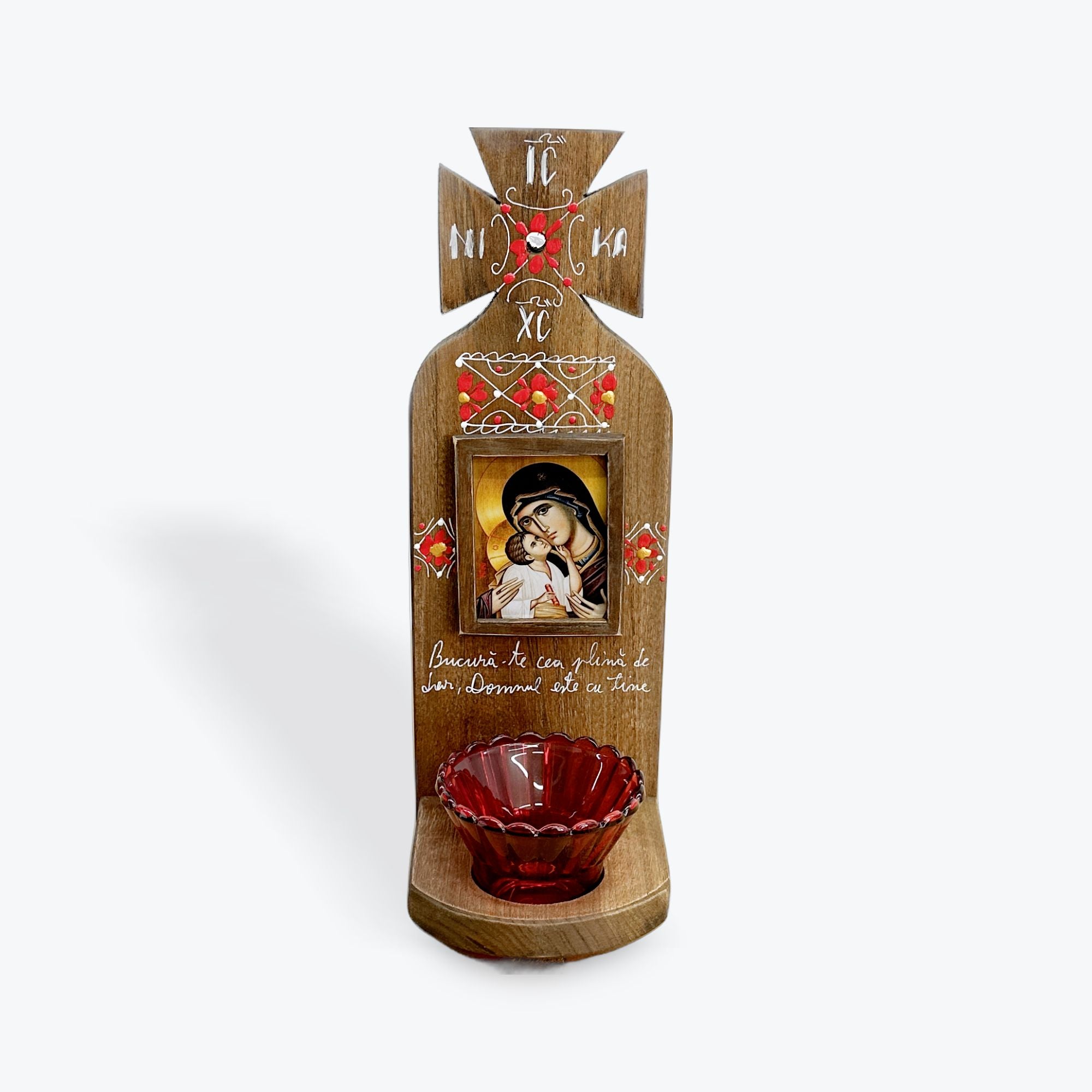 Handcrafted Wooden Candle 1