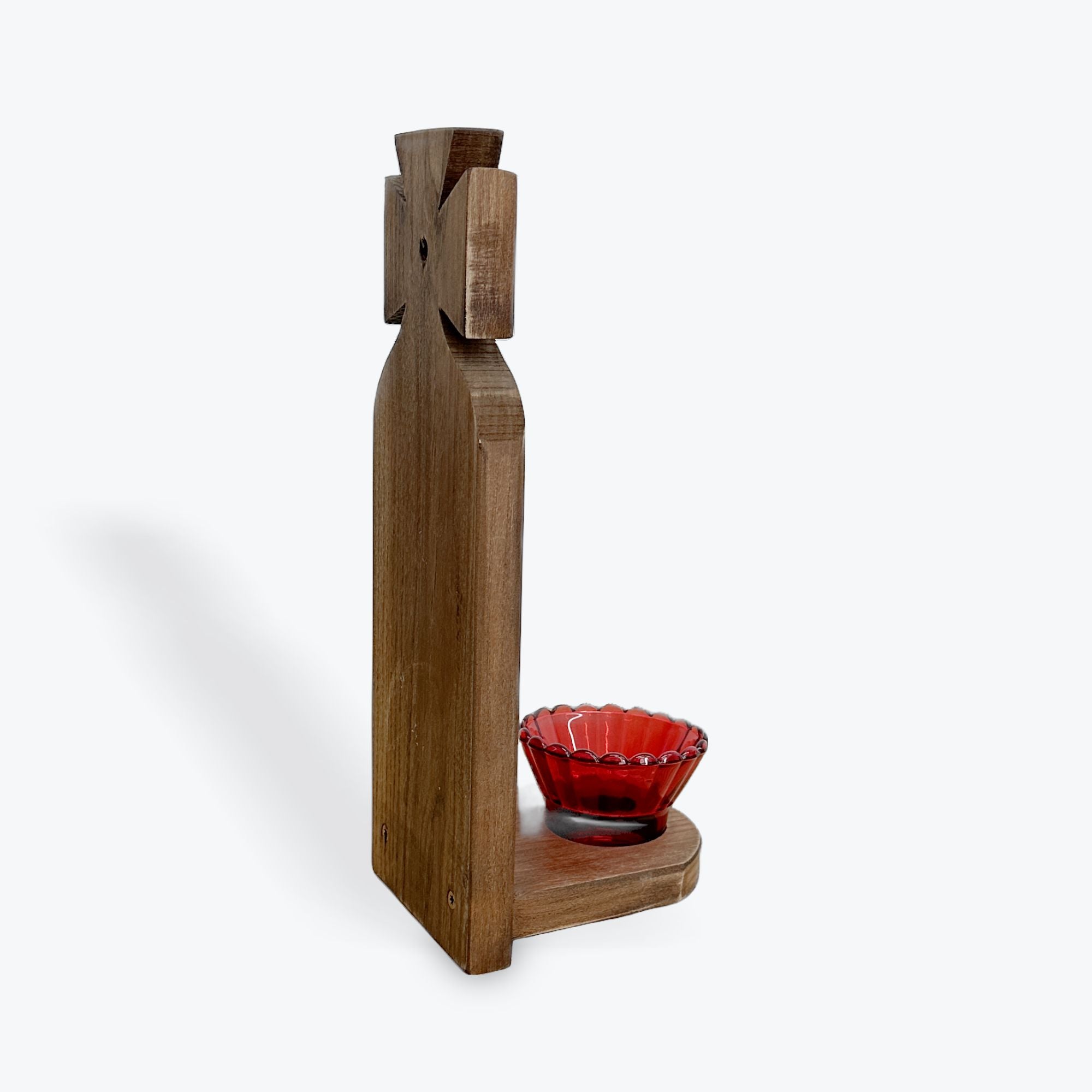 Handcrafted Wooden Candle 1