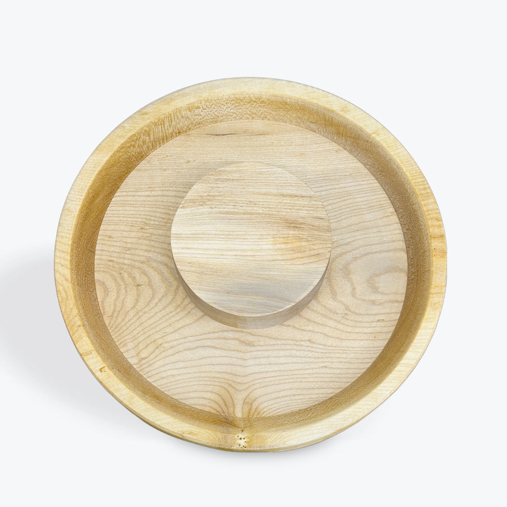 Large Orthodox Antidoron Cutting Tray (33 cm) with 13 cm Cutting Disc