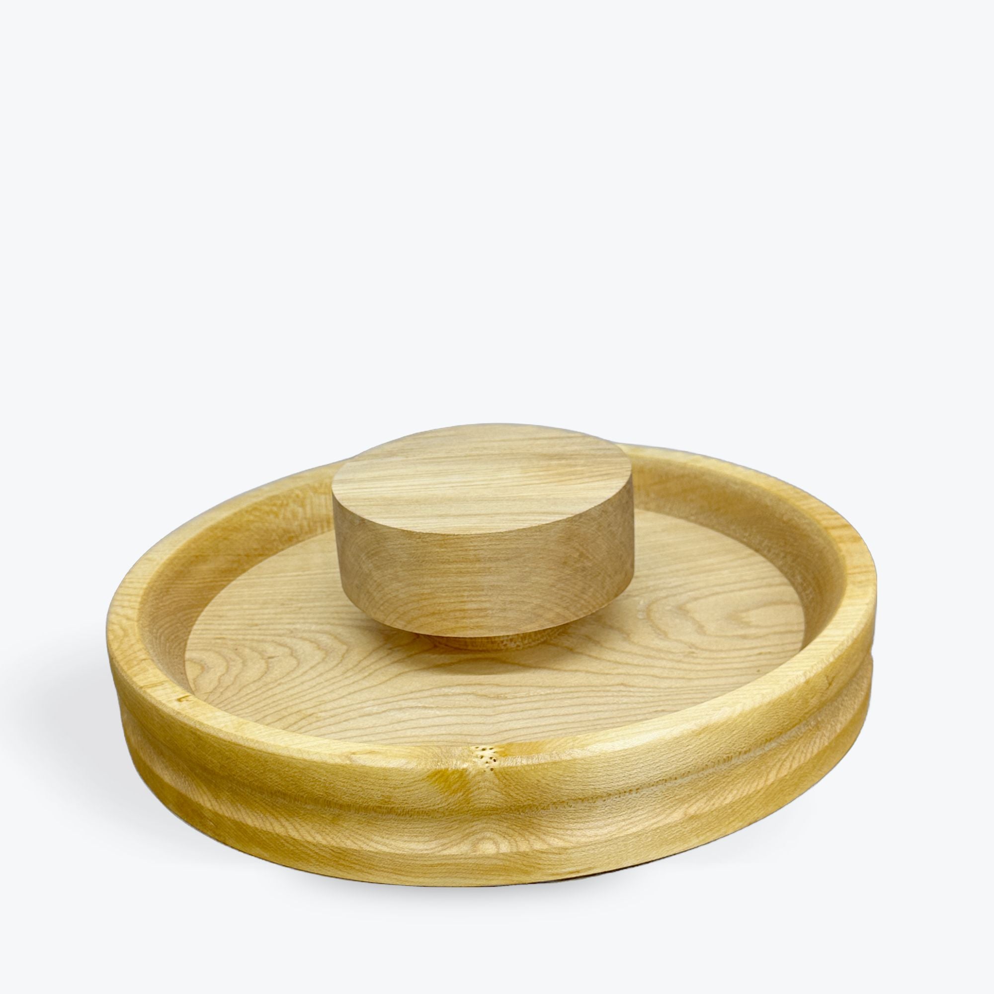 Large Orthodox Antidoron Cutting Tray (33 cm) with 13 cm Cutting Disc