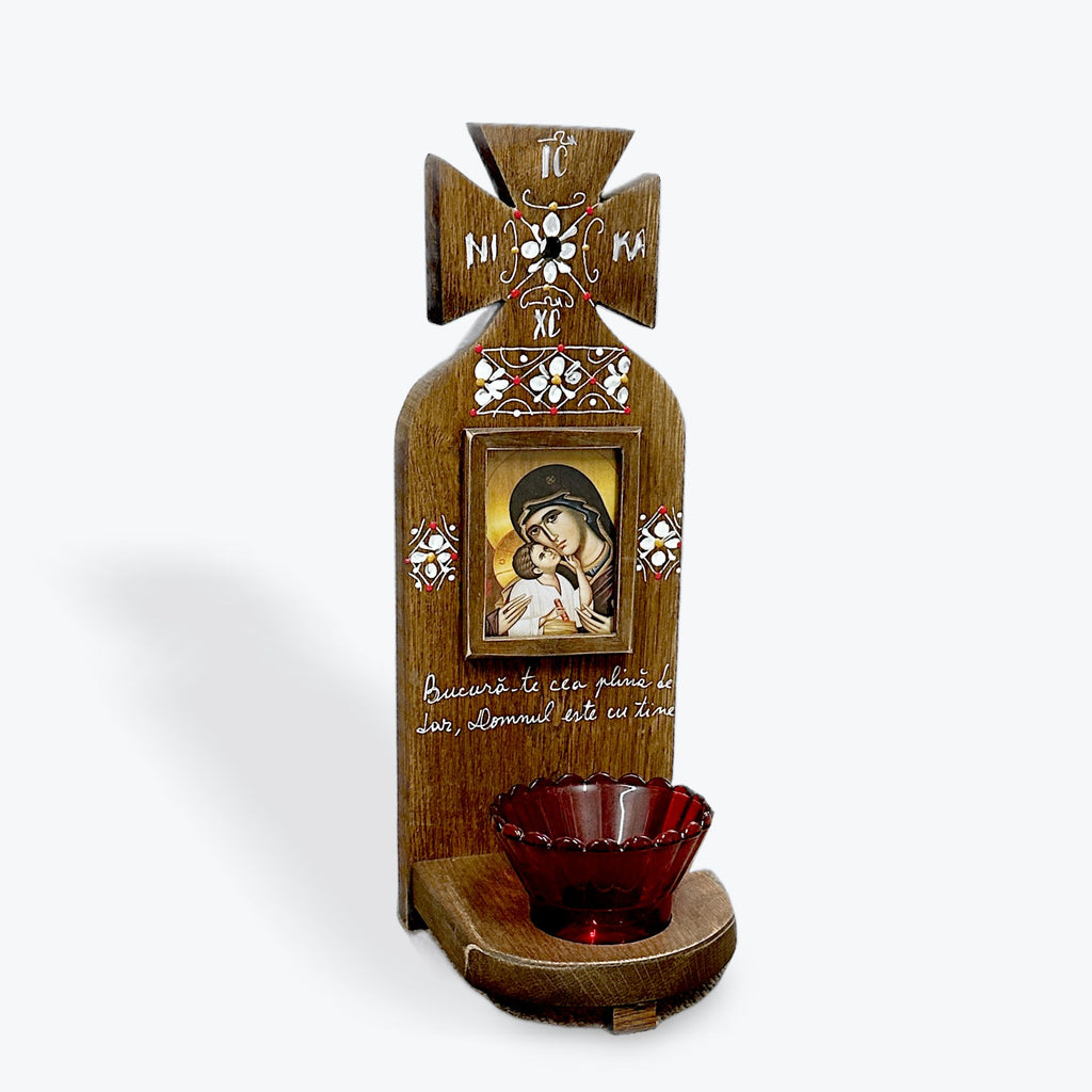 Handcrafted Wooden Candle 3