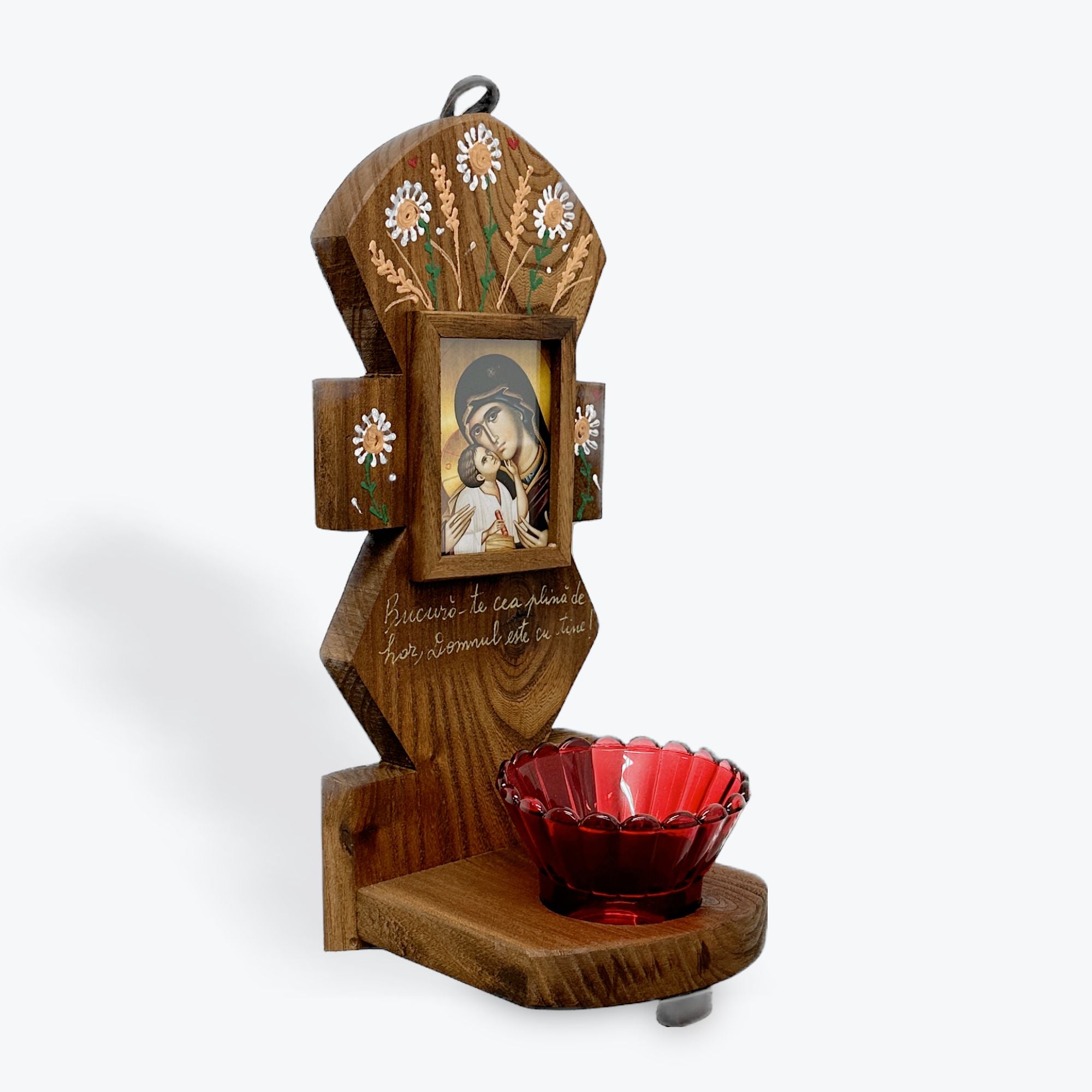 Handcrafted Wooden Candle 9