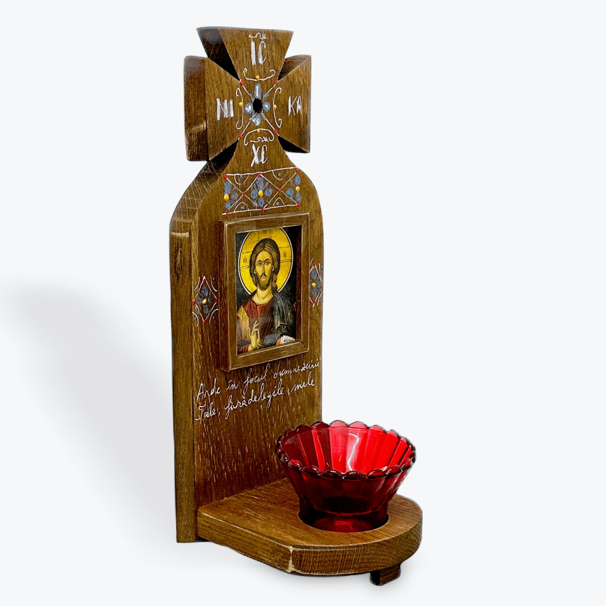 Handcrafted Wooden Candle 12
