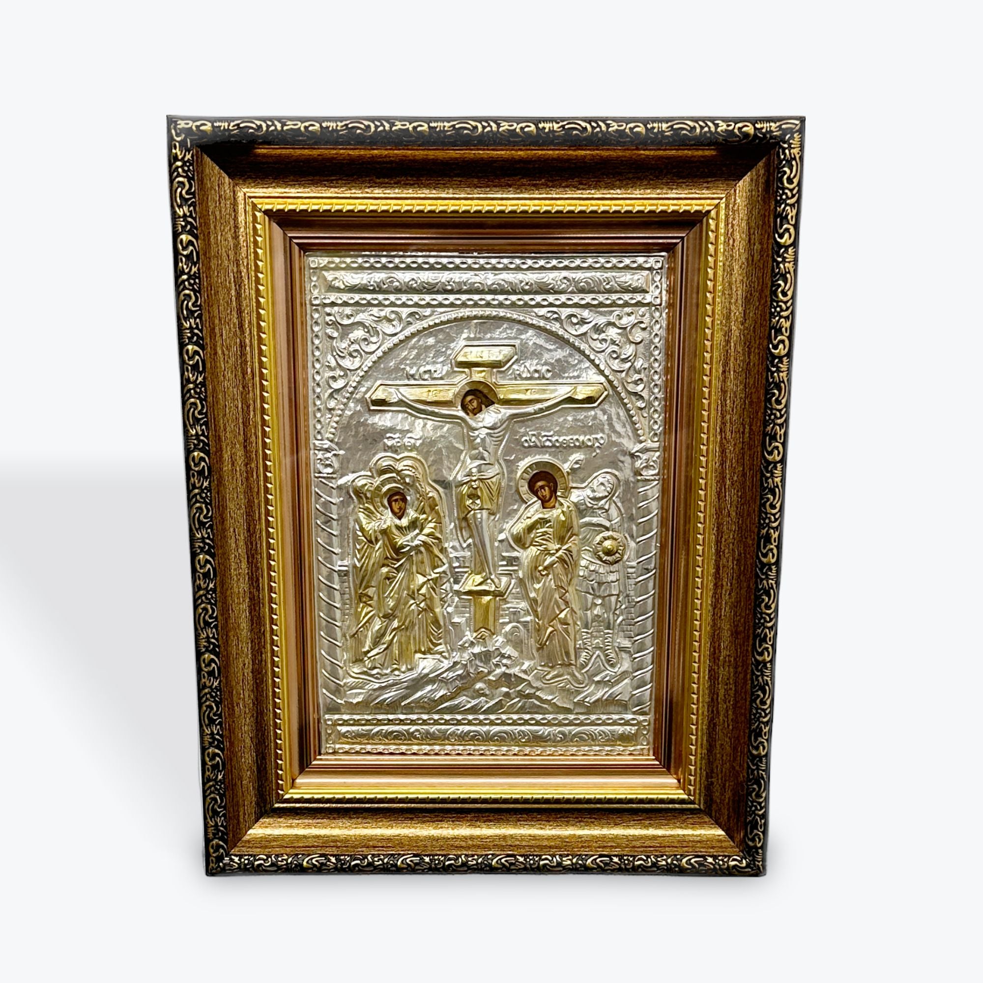 The Crucifixion of Our Lord - 24k Gold & Fine Silver
