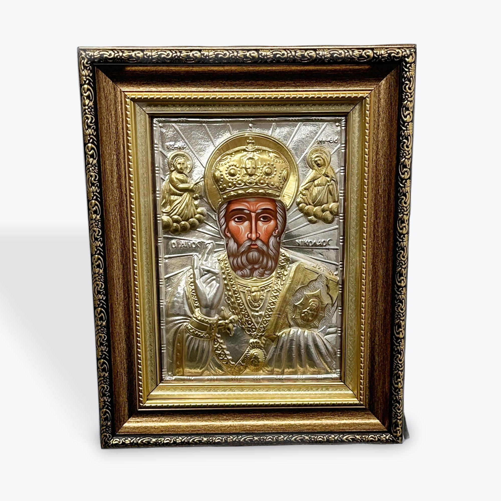 Saint Nicholas - 24k Gold & Fine Silver