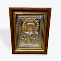 The Mother of God with Baby Jesus - 24k Gold & Fine Silver B