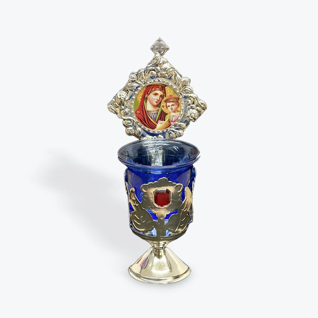 Orthodox Vigil Candle with Byzantine Icons 5