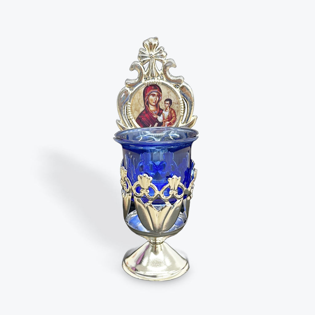 Orthodox Vigil Candle with Byzantine Icons 6