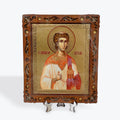 Saint Stephen the Archdeacon – Pyrography Icon 16 x 14 cm