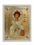 Saint Panteleimon  – Embossed icon 30 x 20 cm