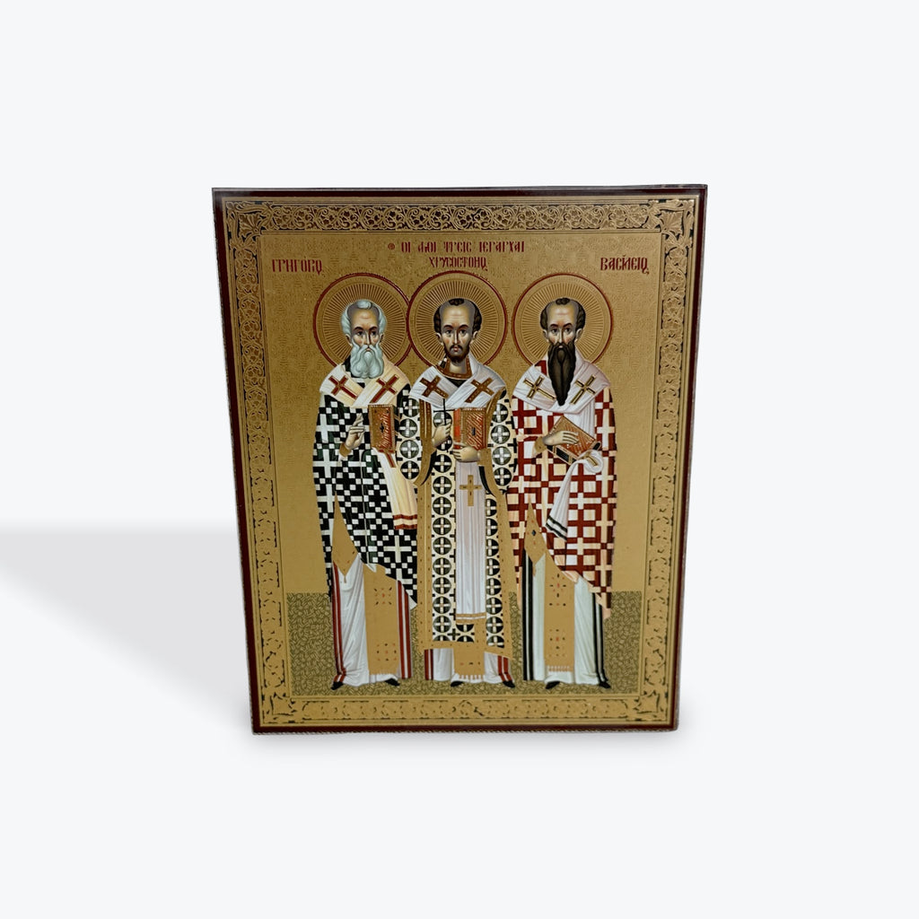 The Three Holy Hierarchs – 13 × 11 cm