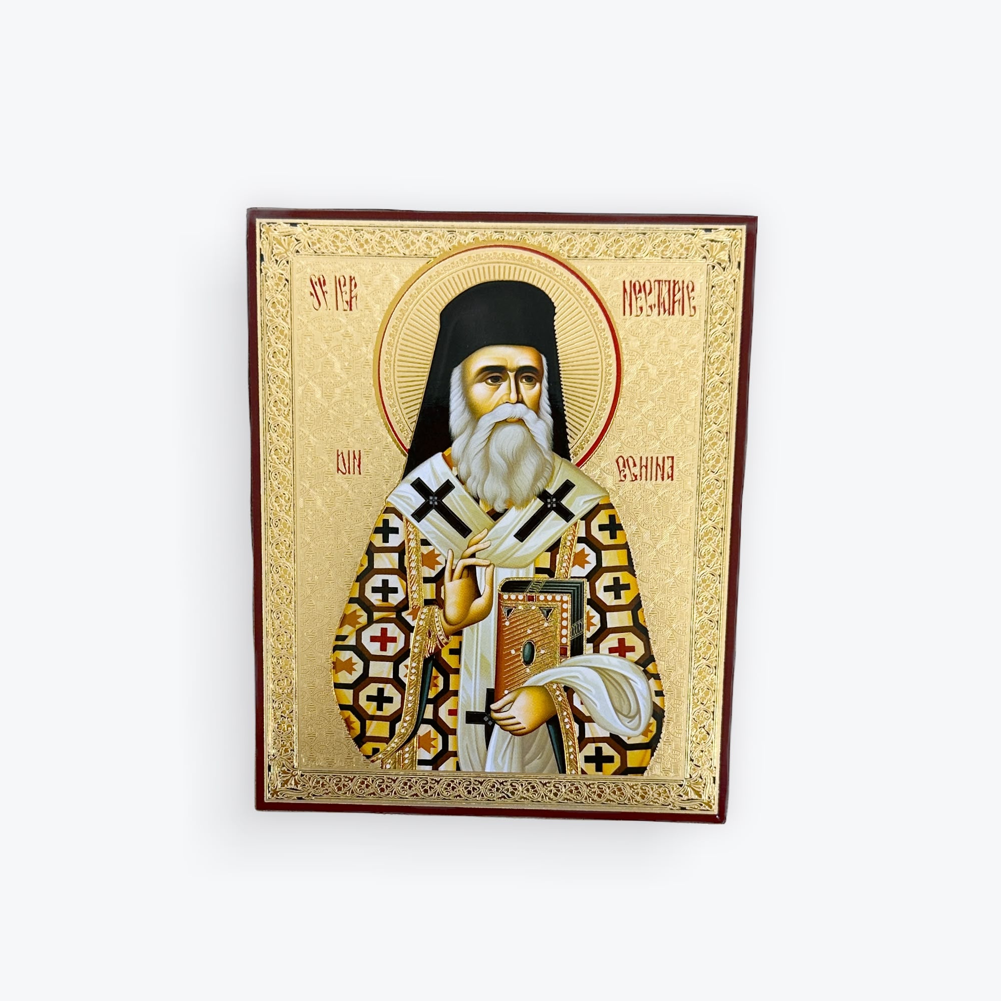 Saint Nectarios of Aegina – 13 × 11 cm
