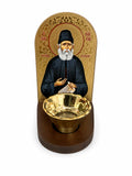 Saint Paisios of Mount Athos with Candle Holder