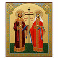 Saints Constantine and Helena  22 x 18 cm
