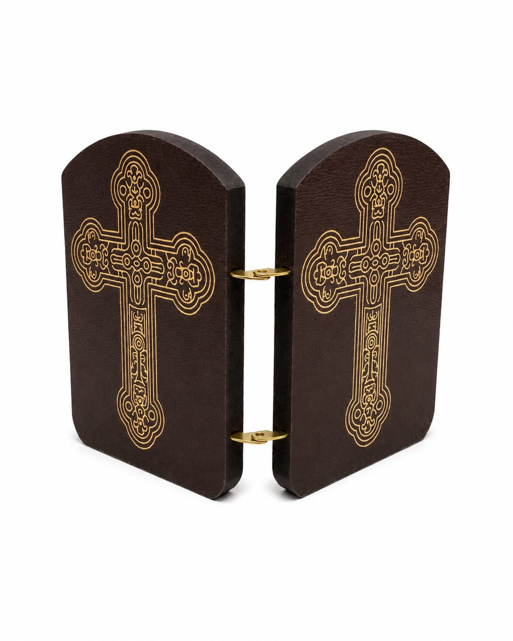 Saint Nicholas and the Virgin Mary “Seven Arrows” - Small Diptych Icon