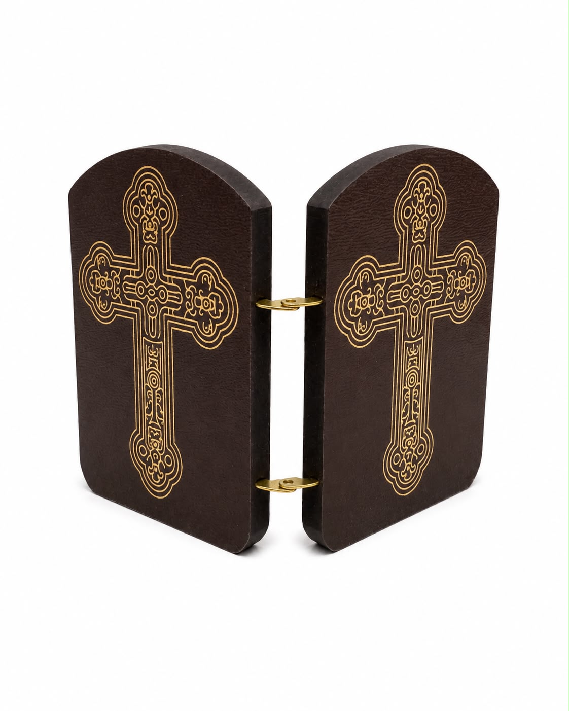 Saint Nicholas and the Virgin Mary “Seven Arrows” - Small Diptych Icon