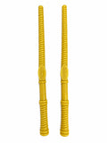 Orthodox Baptism Candle Set – Beeswax Candles with Cross Design