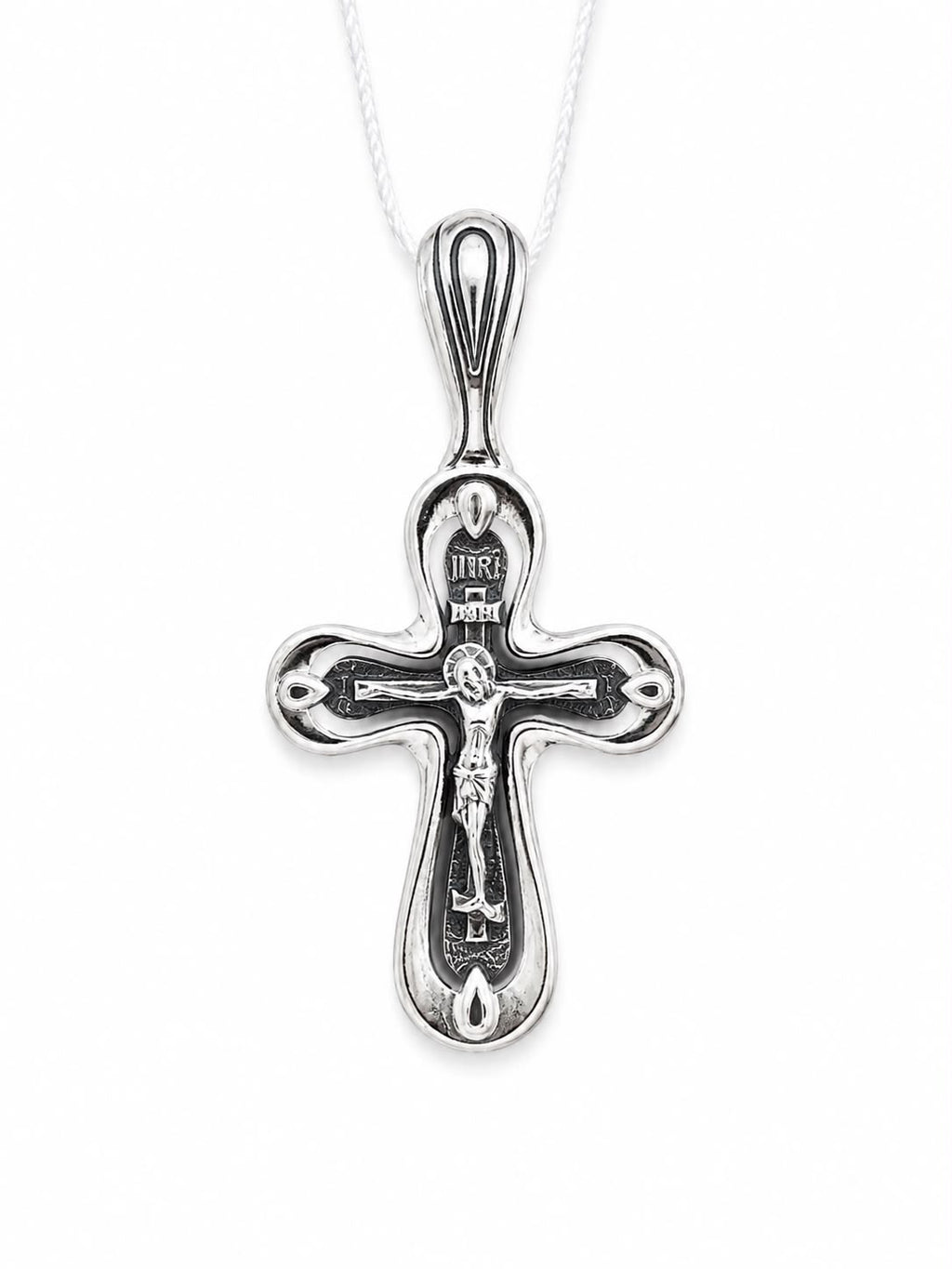 Cross Pendant- model 2 – Pure Silver (Copy)