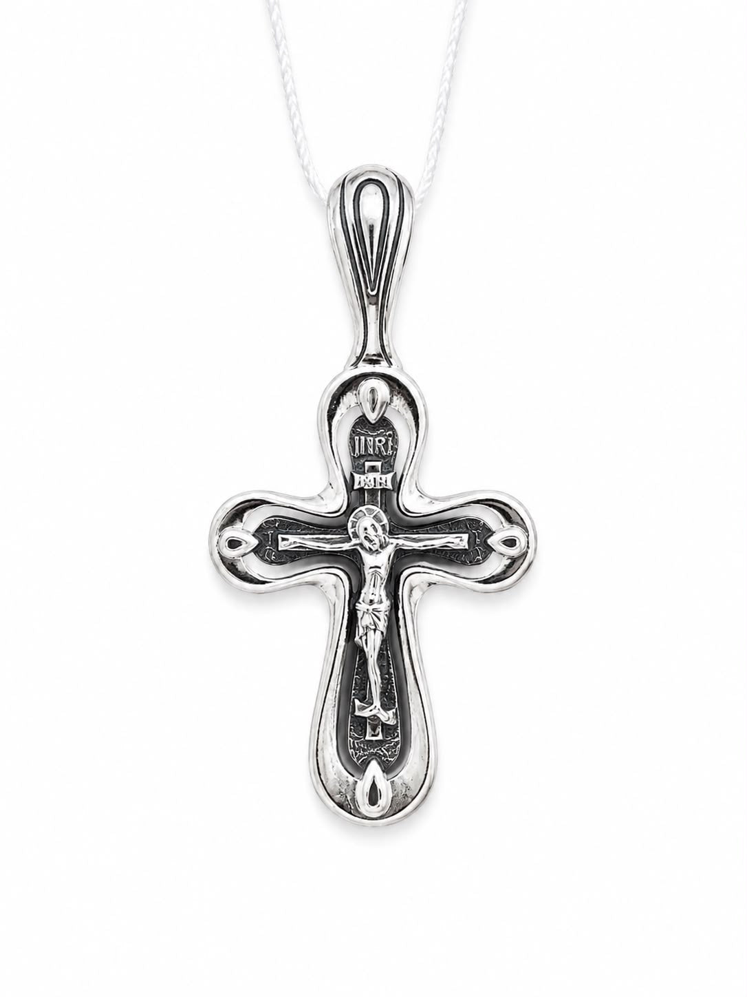 Cross Pendant- model 2 – Pure Silver (Copy)