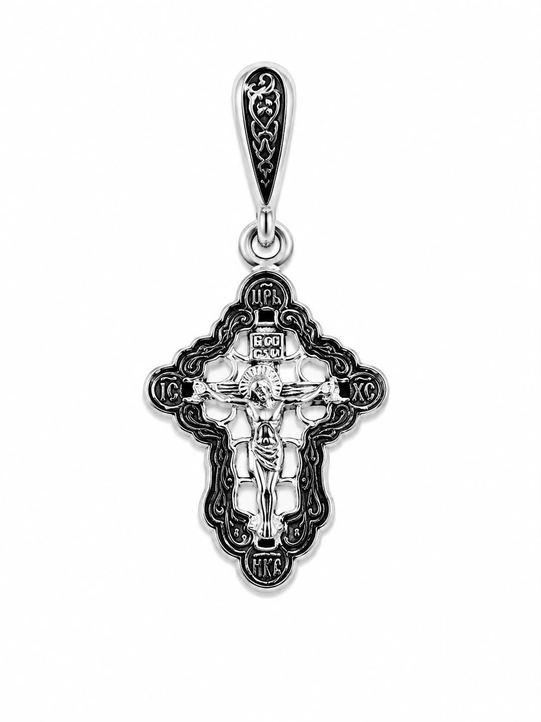 Cross Pendant- model 3 – Pure Silver