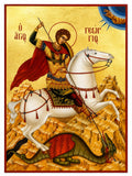 Saint George the Great Martyr - 40 x 27 cm