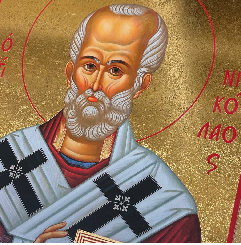 Saint Nicholas of Myra - 40 x 27 cm