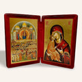 Synaxis of the Holy Romanian Saints and The Mother of God with the Child