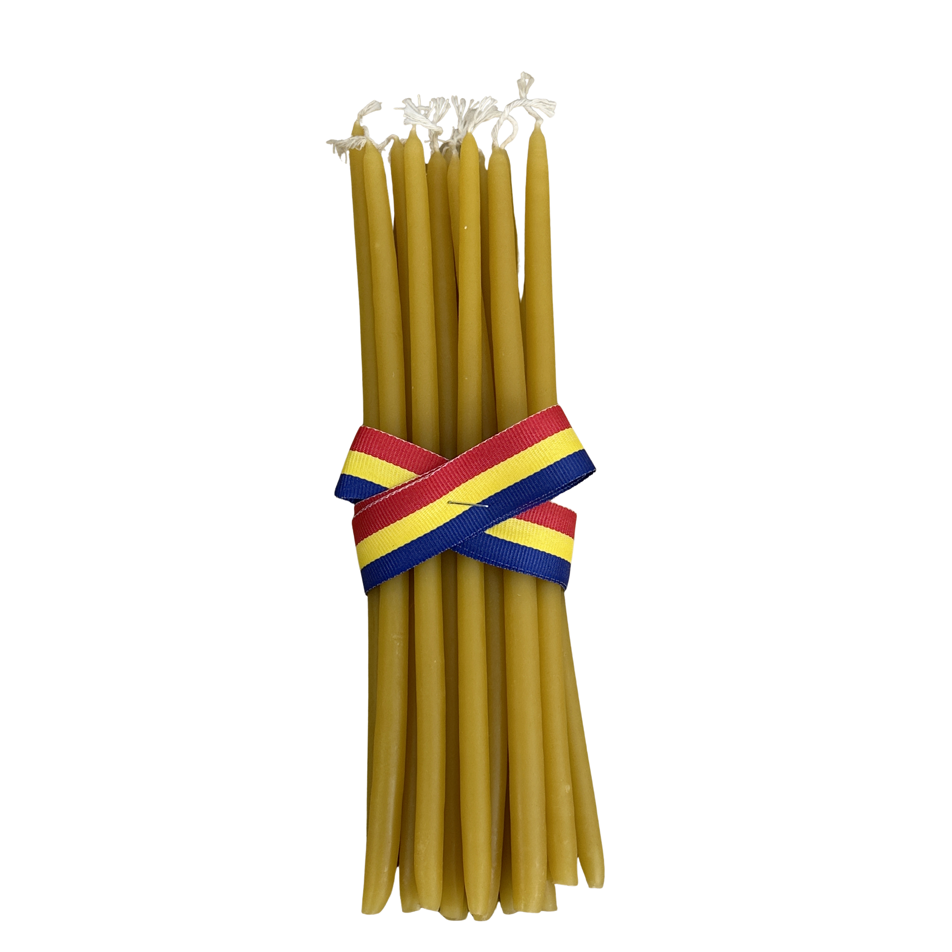 BEESWAX CANDLES - 25cm (Set of 10) T75