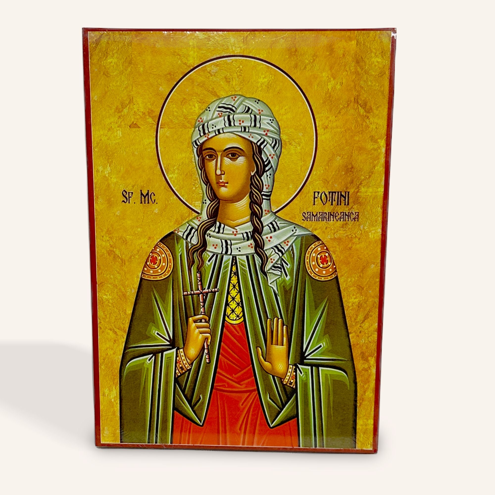Saint Photini - Lithography