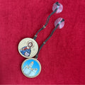 Wooden Religious Keychains – Christ the Savior & People’s Salvation Cathedral | Set of 10